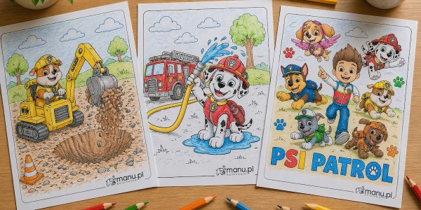 Najlepsze kolorowanki do druku dla dzieci – co teraz wybierają najmłodsi do kolorowania?